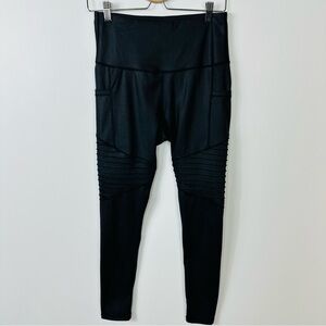 Live Electric Leggings Small Moto Coated